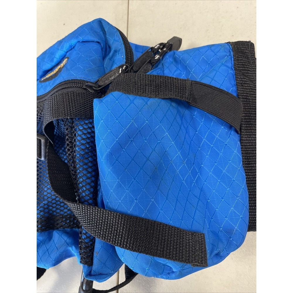 Stansport Adjustable Fanny Hip Pack Blue Padded 2 Water Holder - Picture 3 of 5